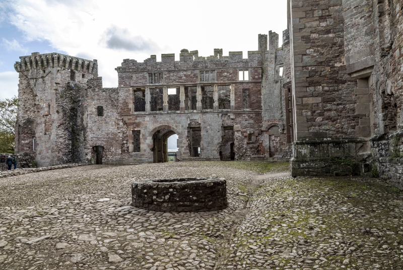Raglan Castle East Wales Fall 2019